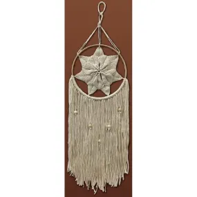 Design Works/Zenbroidery Macrame Wall Hanging Kit 8 inch X24 inch - Natural Star*