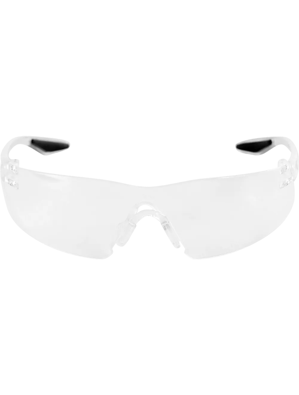 Discus™ Clear Lens, Frosted Clear Frame Safety Glasses - BH2811
