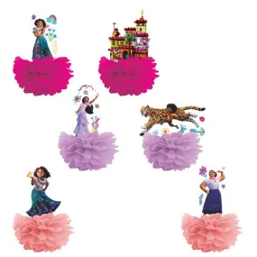 Disney Encanto Birthday Party Mini Puff Decoration Kit, 6 Count