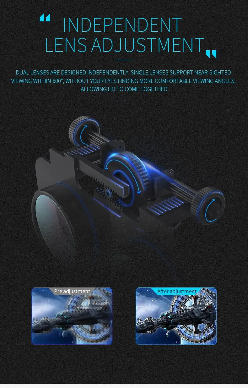Dragon Magic G6 VR Gaming Stereo 3D Headset -Dragon Magic G6 VR Headset