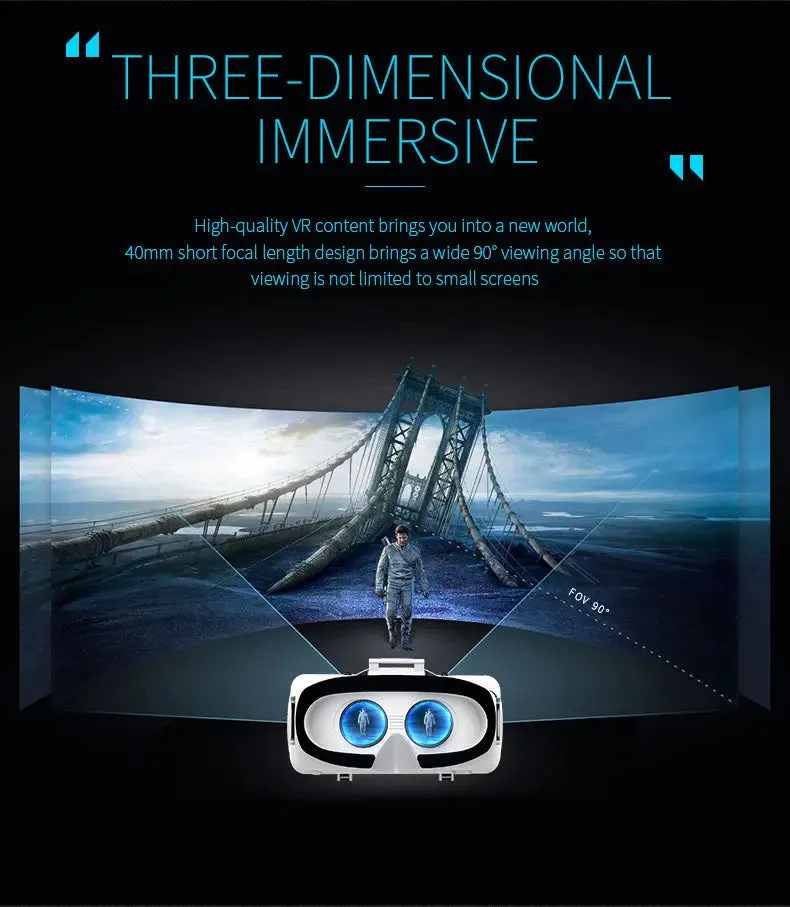Dragon Magic G6 VR Gaming Stereo 3D Headset -Dragon Magic G6 VR Headset