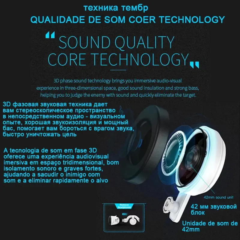 Dragon Magic G6 VR Gaming Stereo 3D Headset -Dragon Magic G6 VR Headset