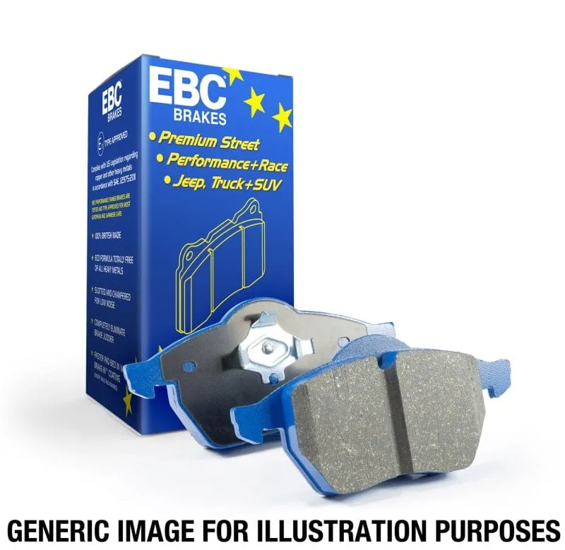 EBC 06-10 BMW M5 5.0 (E60) Bluestuff Front Brake Pads