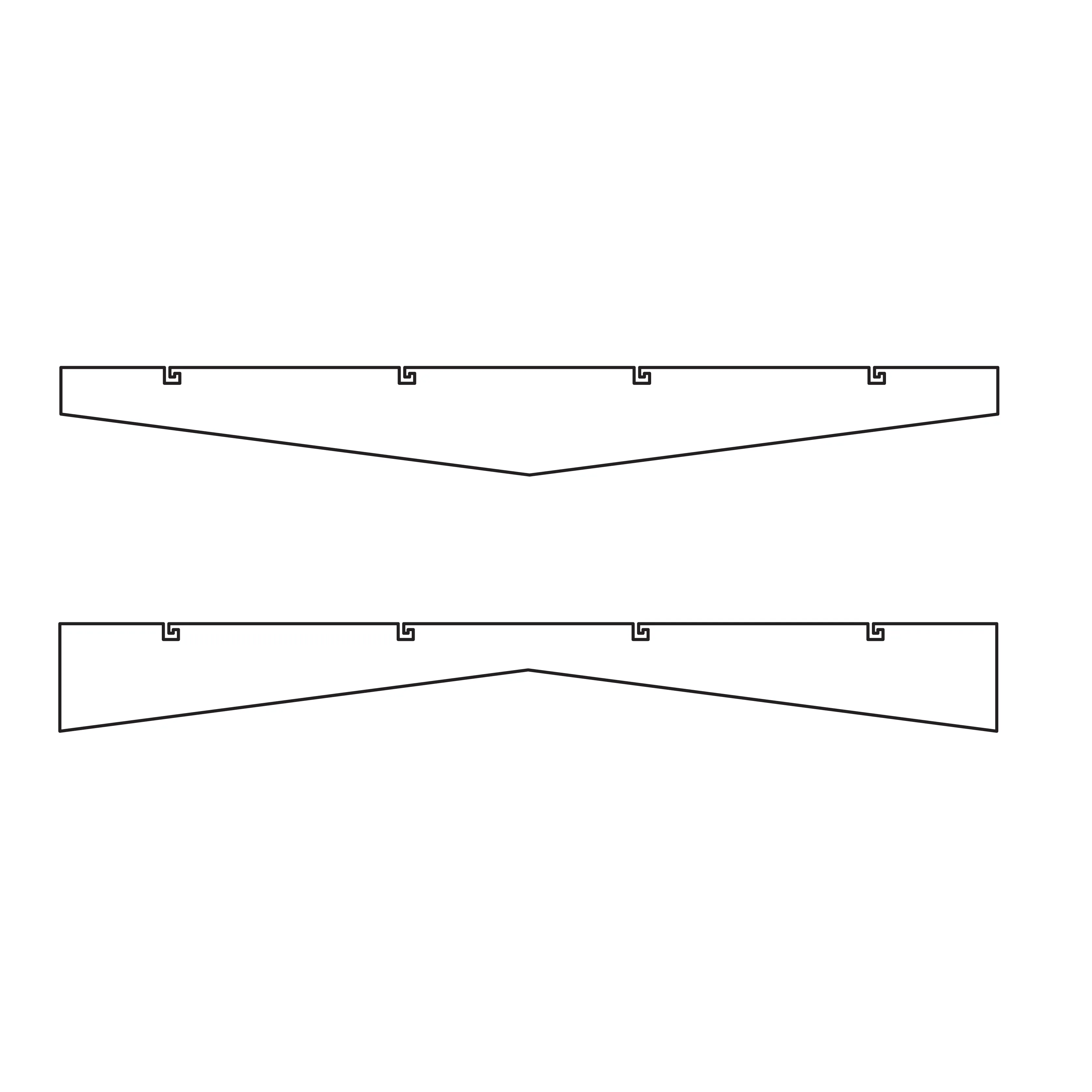 FELTWORKS Blades - HookOn Peaks & Valleys Kit