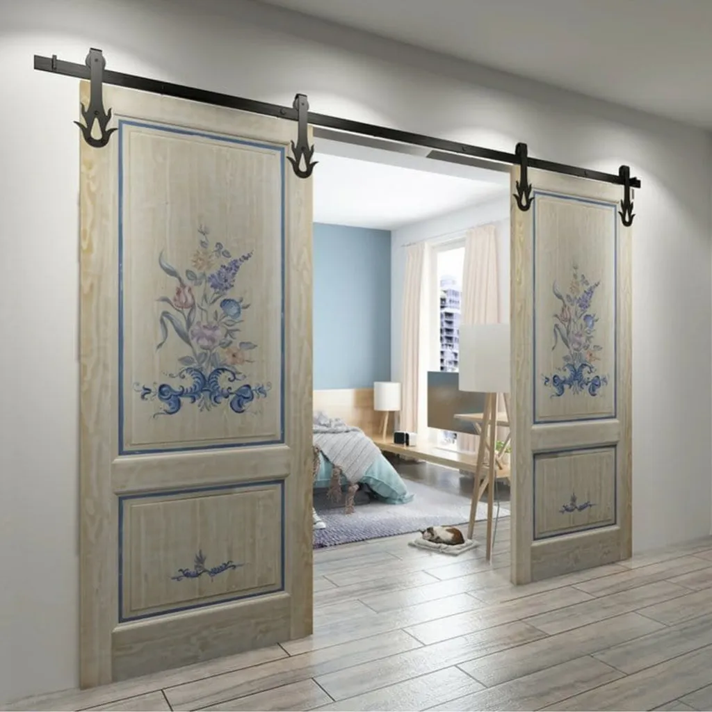 Fireball Single/Double Barn Door Hardware Kit