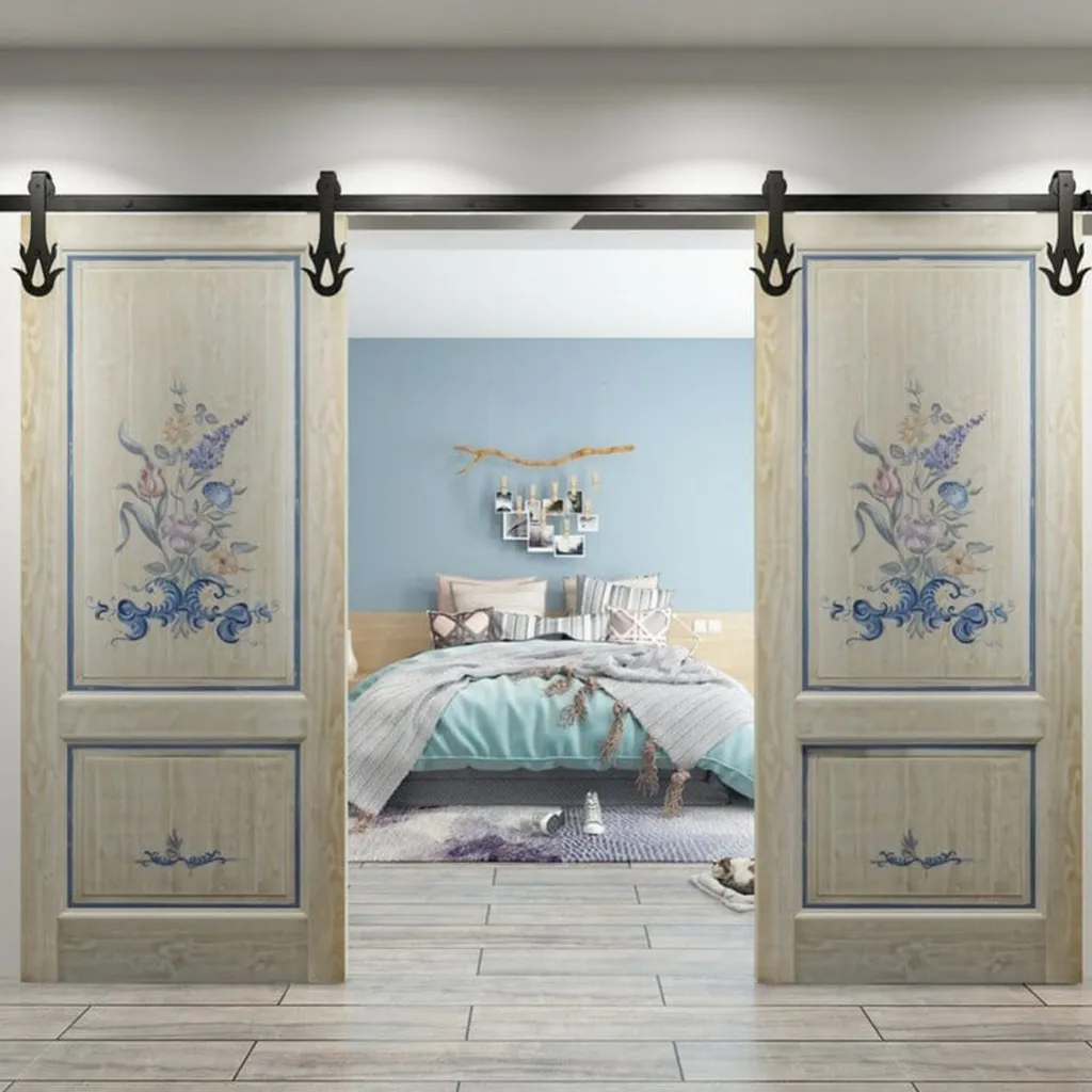 Fireball Single/Double Barn Door Hardware Kit