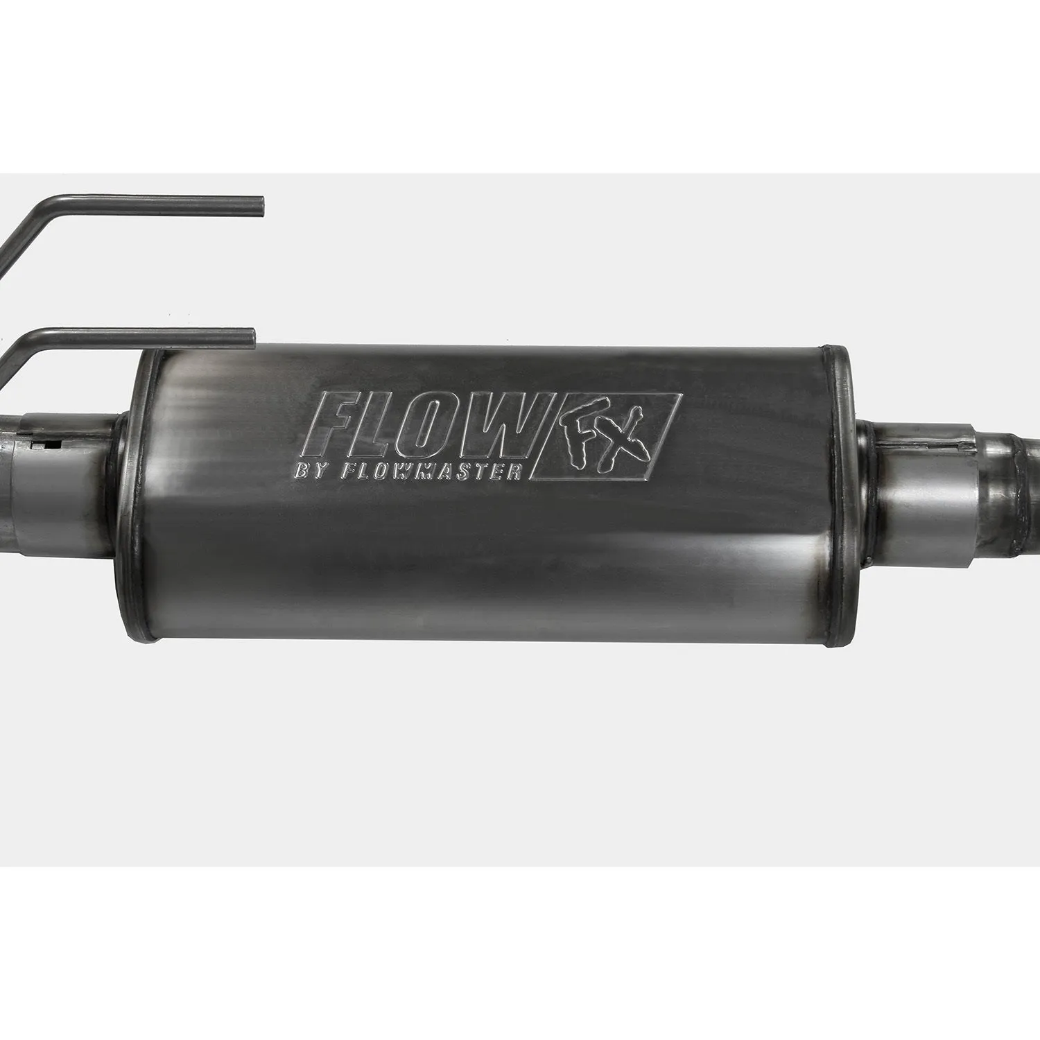 Flowmaster FlowFX Cat-Back Exhaust System - 3.5 in Diameter - Single Side Exit - 5 in Black Ceramic Tip - Stainless - Ford Fullsize Truck 2017-21