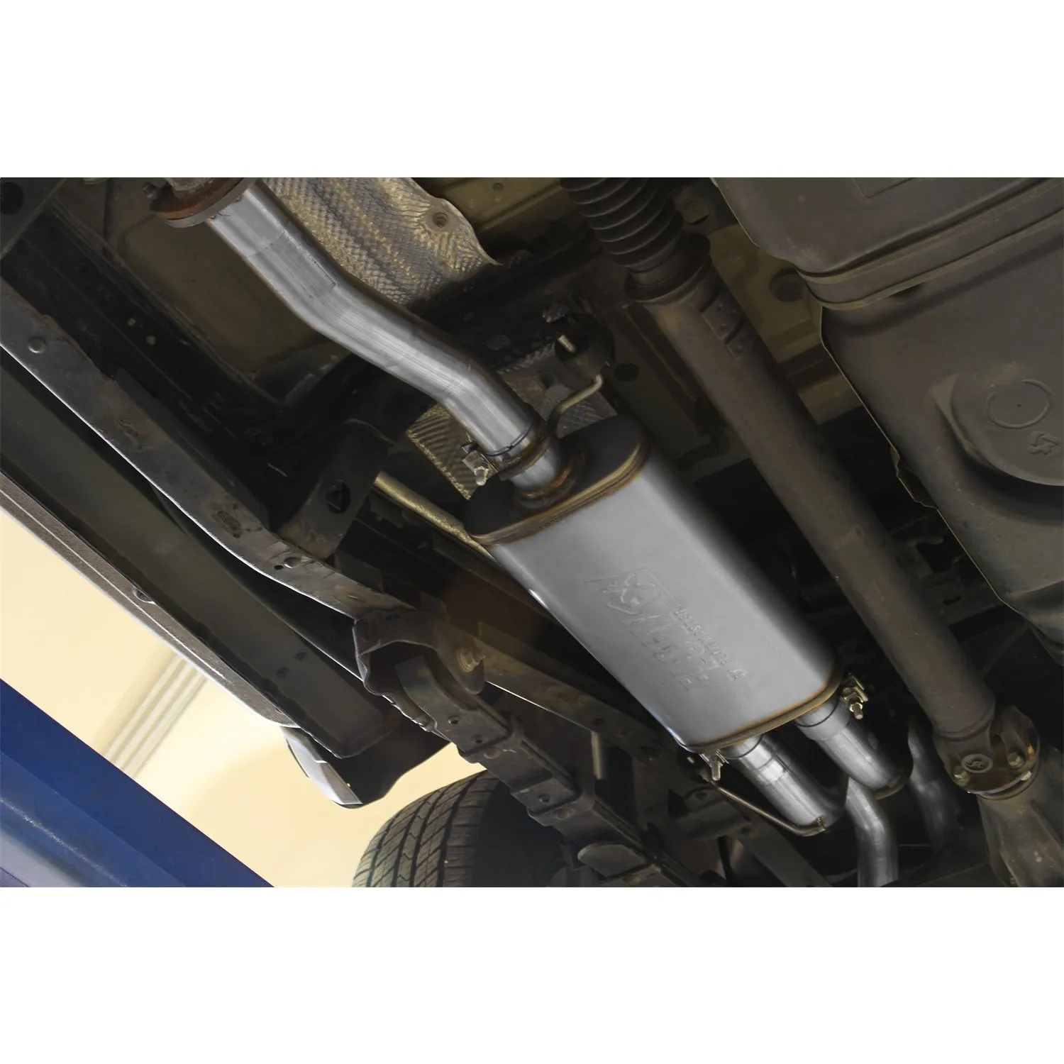 Flowmaster FlowFx Exhaust System - Cat-Back - 2-1/2" Diameter - Dual Side Exit - 4-1/2" Black Ceramic Tips - Stainless - 3.5 L