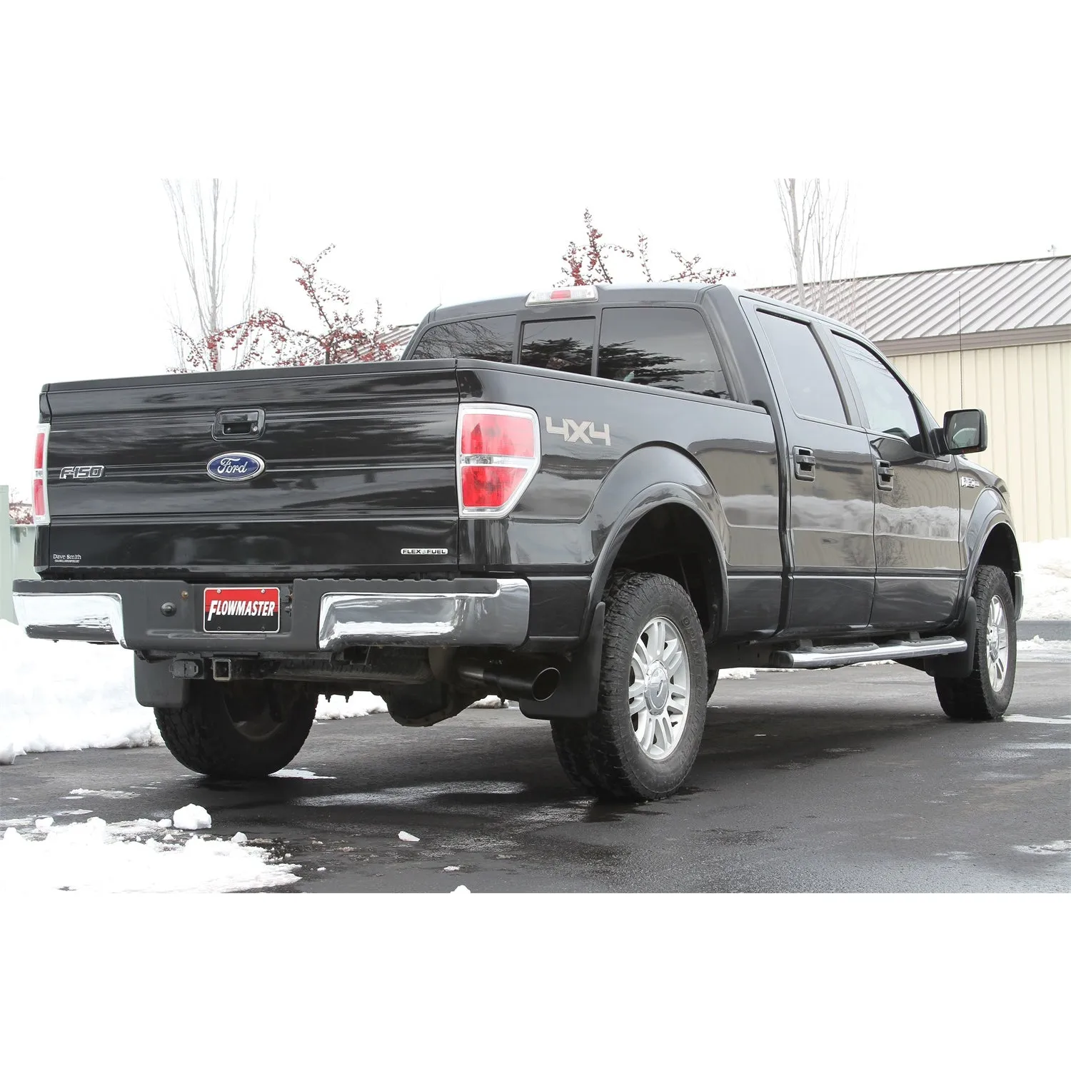 Flowmaster FlowFx Exhaust System - Cat-Back - 3" Diameter - Single Side Exit - 4-1/2" Black Ceramic Tip - Stainless