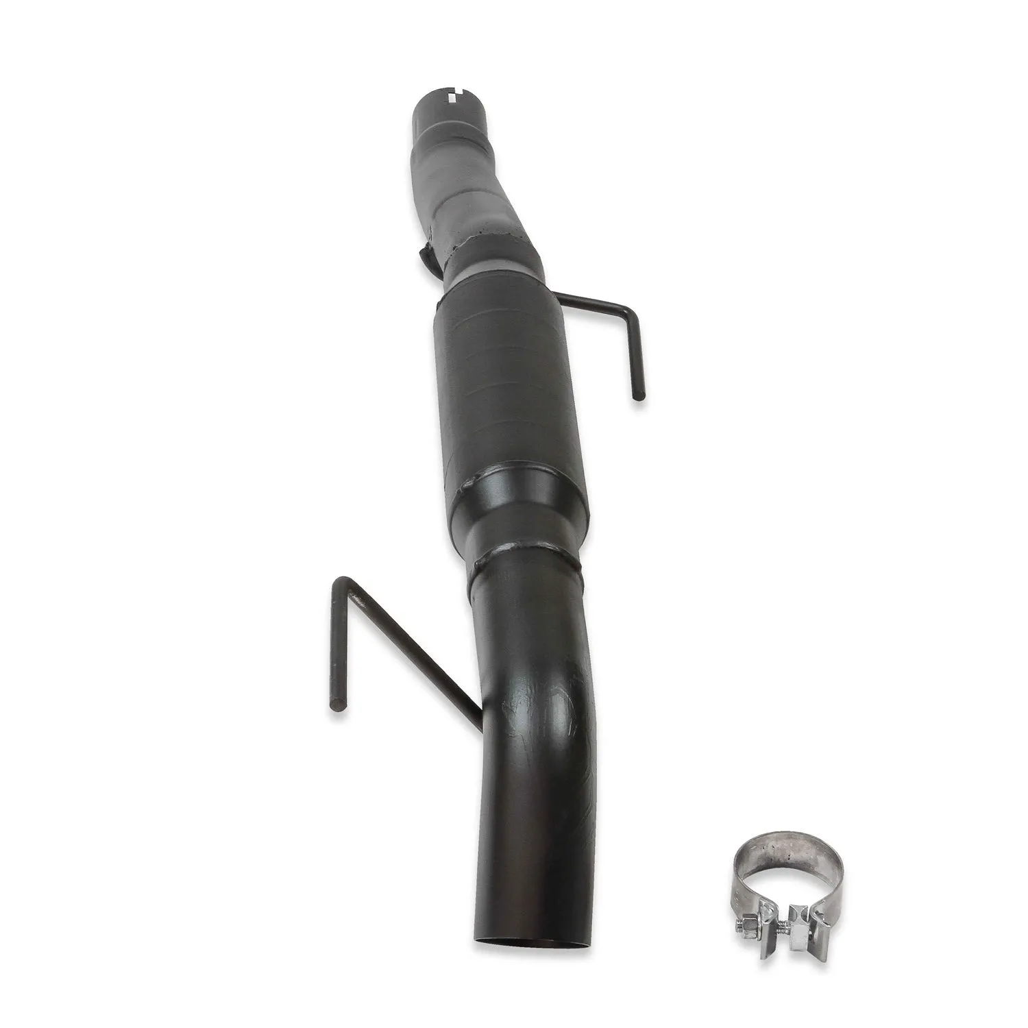 Flowmaster Outlaw Extreme Exhaust System - Cat-Back - 3" Diameter - Single Underbody Exit - Stainless - Black - Ford EcoBoost V6/Ford Modular