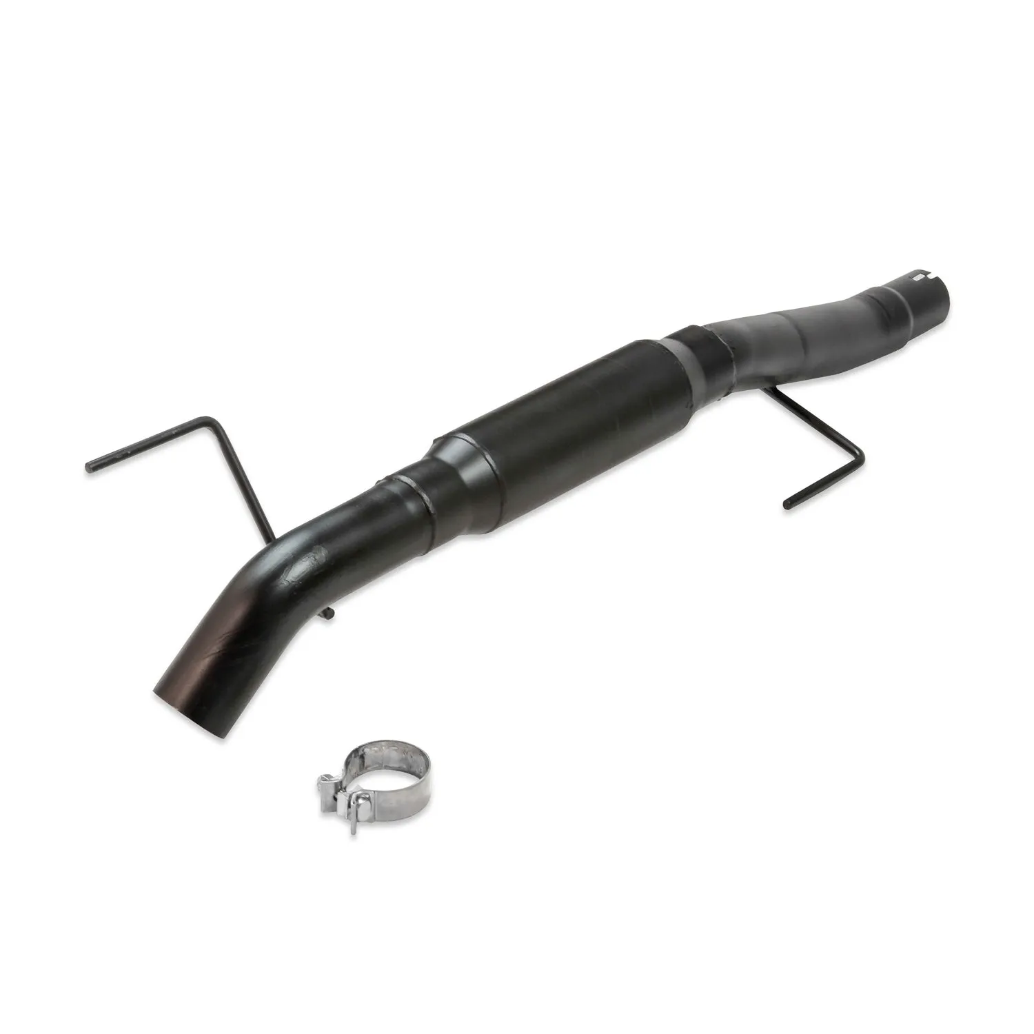 Flowmaster Outlaw Extreme Exhaust System - Cat-Back - 3" Diameter - Single Underbody Exit - Stainless - Black - Ford EcoBoost V6/Ford Modular