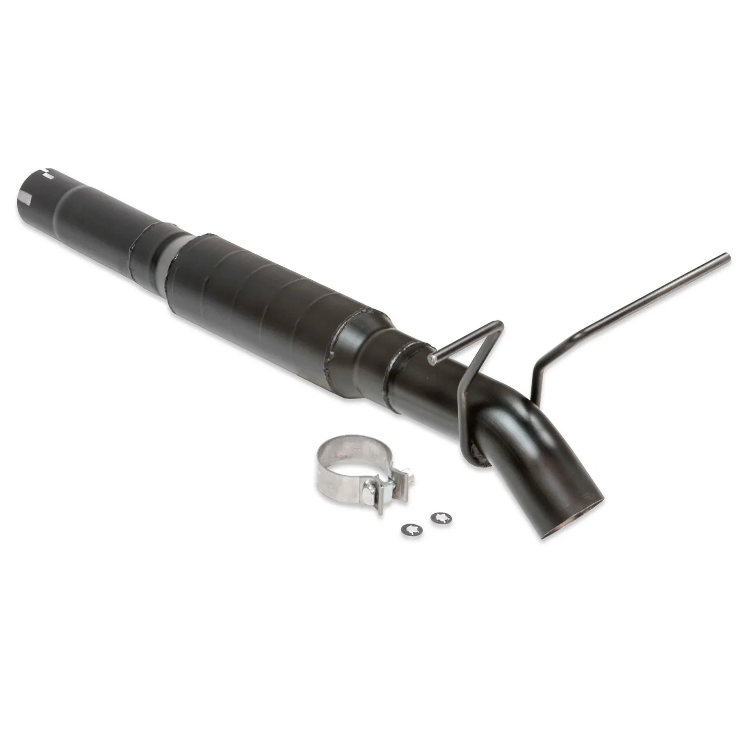 Flowmaster Outlaw Extreme Exhaust System - Cat-Back - 3" Diameter - Single Underbody Exit - Stainless - Black