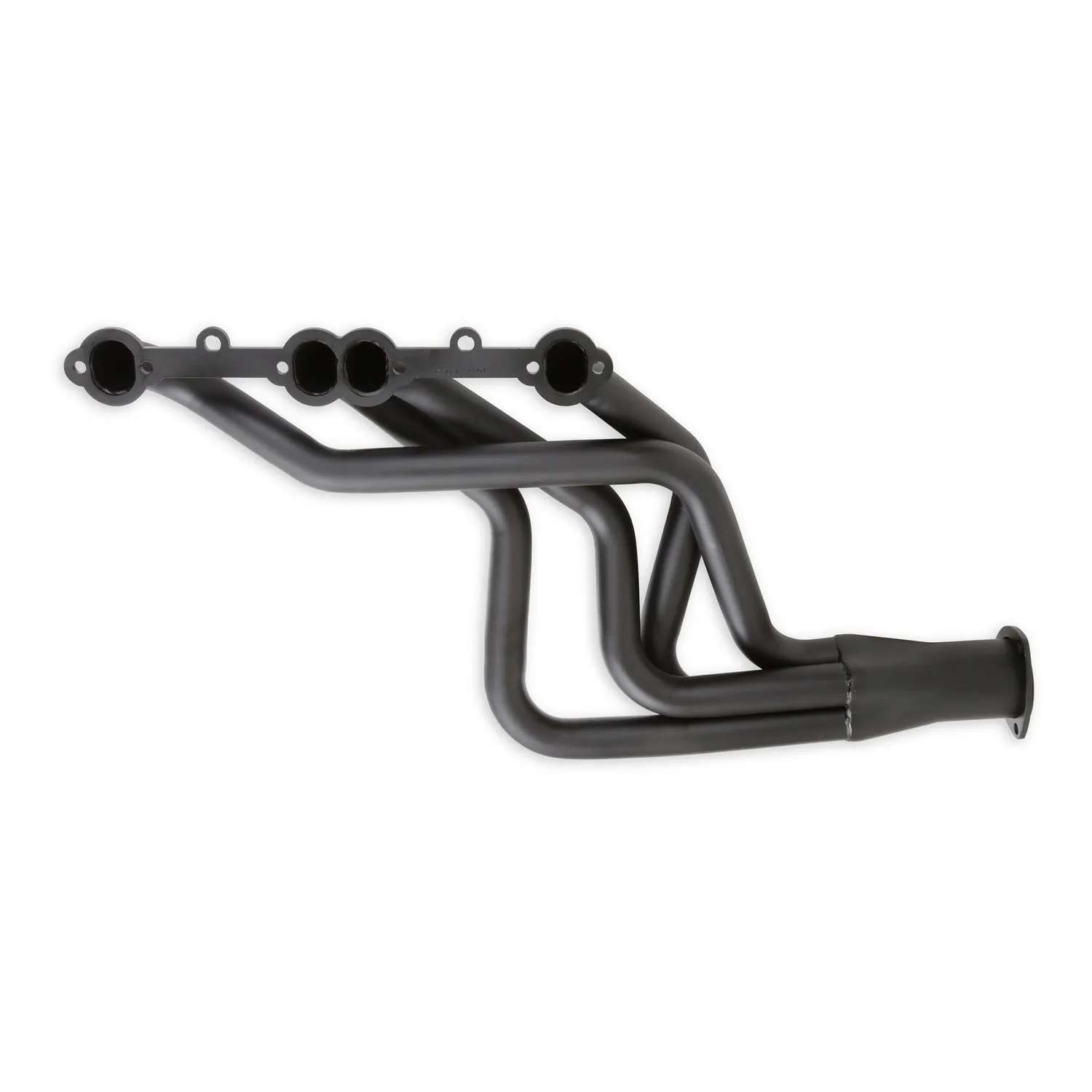 Flowtech Long Tube Headers - 1967-81 Camaro/1964-77 Chevelle/1969-79 Nova/1970-77 Monte Carlo/1965-89 Full Size - 283/400 - 1.625" - 3" Collector - Black Paint