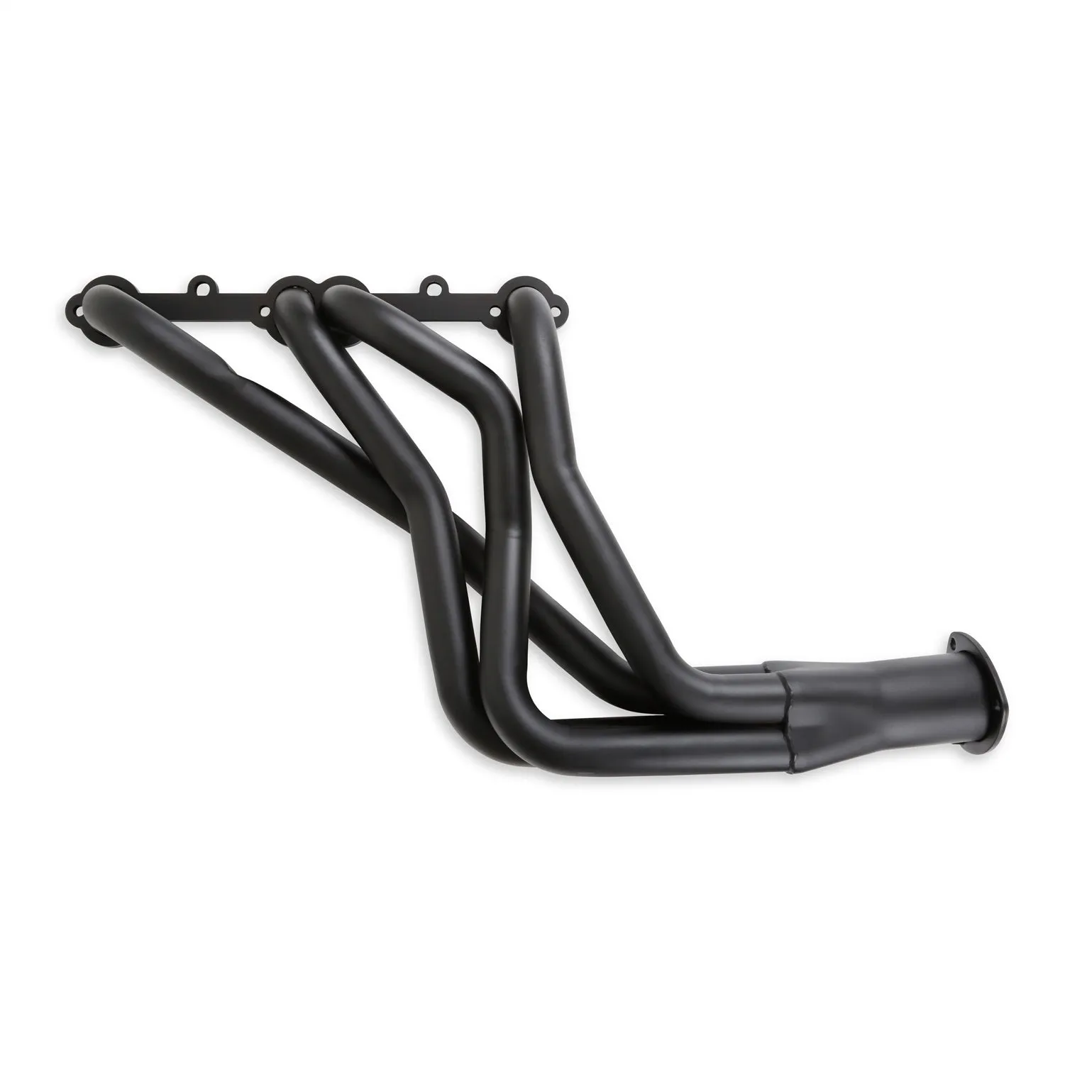 Flowtech Long Tube Headers - 1967-81 Camaro/1964-77 Chevelle/1969-79 Nova/1970-77 Monte Carlo/1965-89 Full Size - 283/400 - 1.625" - 3" Collector - Black Paint
