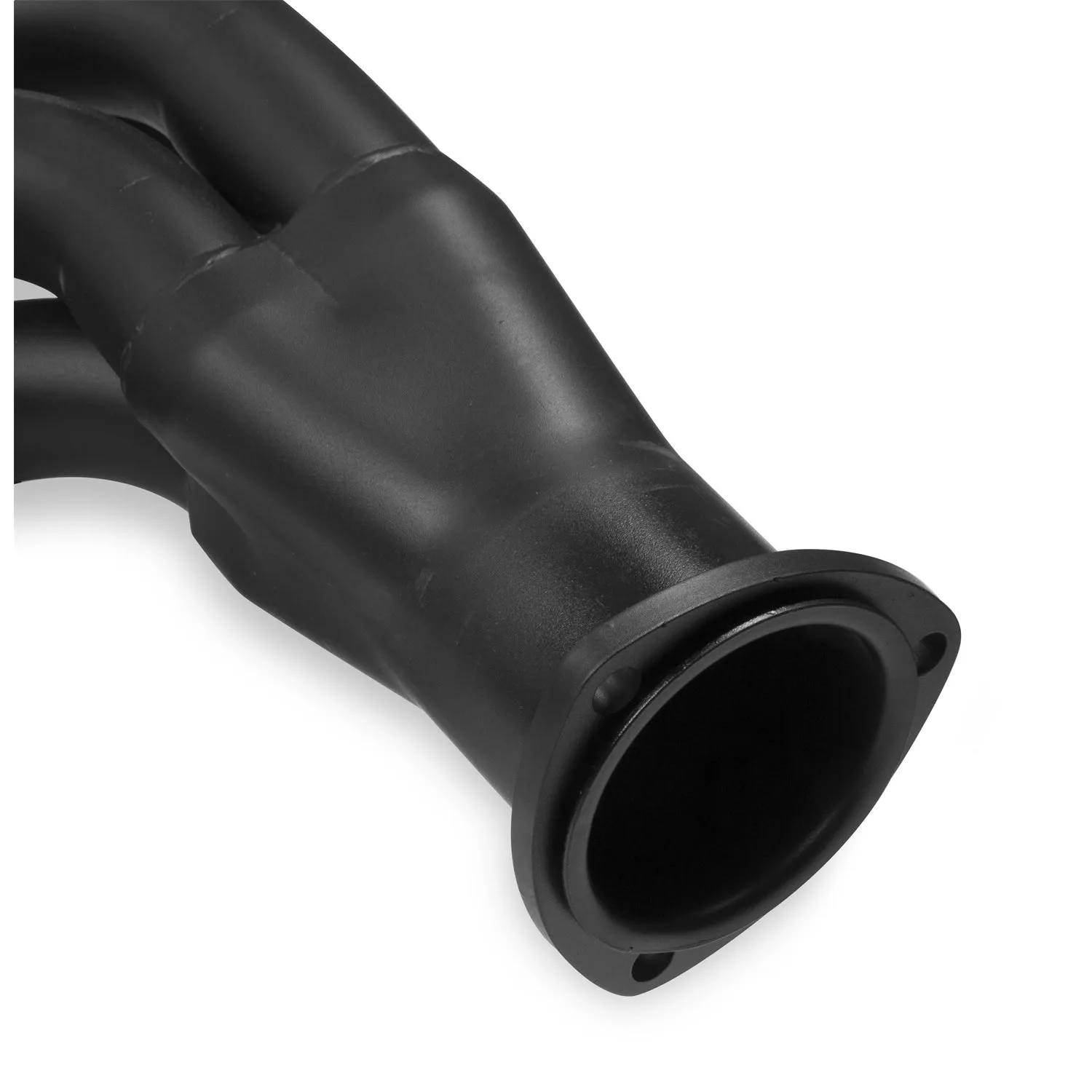 Flowtech Long Tube Headers - 1970-74 Mustang/Cougar/Fairlane/1970-73 Torino/Ranchero/Cyclone/Montego - 351C 4V - 1.75" - 3" Collector - Black Paint
