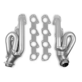 Flowtech Shorty Headers 1-3/4" Primary 2-1/2" Collector Steel - Metallic Ceramic