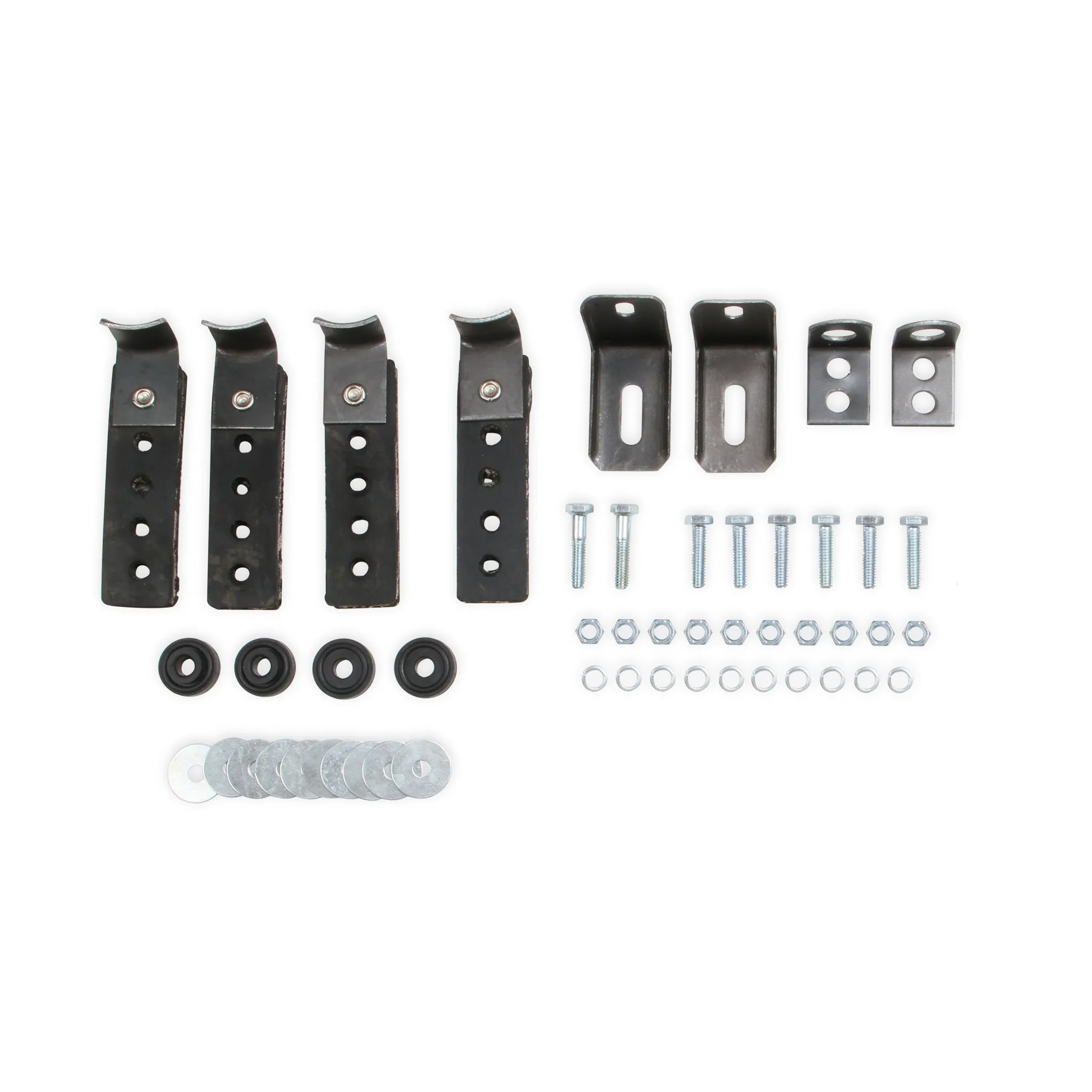 Flowtech Super Street Header Back Dual Exhaust System - 1973-87 Chevy/GMC 1500/2500/3500 4WD Truck - 305/400