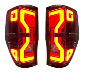 FORD RANGER / RAPTOR / LED REAR TAIL LIGHTS, TYPE - TRON (2012-2022) ( FREE WORLDWIDE SHIPPING )