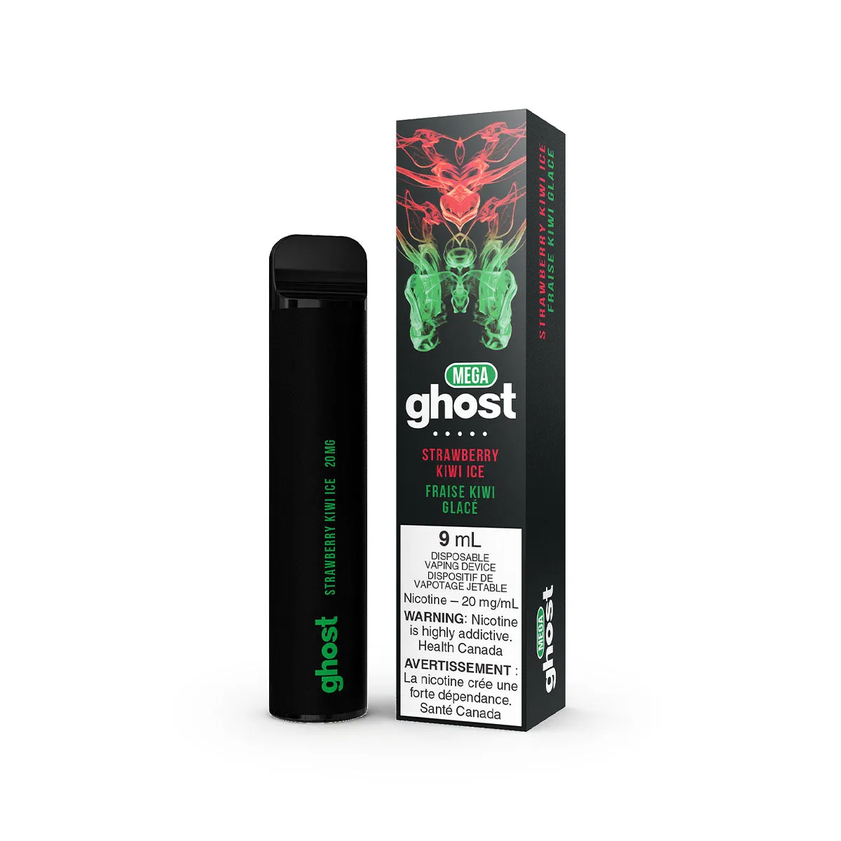 Ghost Mega Strawberry Kiwi Disposable Vape Pen