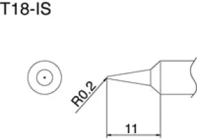 Hakko T18-IS T18 Series Soldering Tip