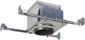 Halo E4ICATSB Recessed Housing, 4 in Dia Recessed Can, Aluminum :EA: QUANTITY: 1