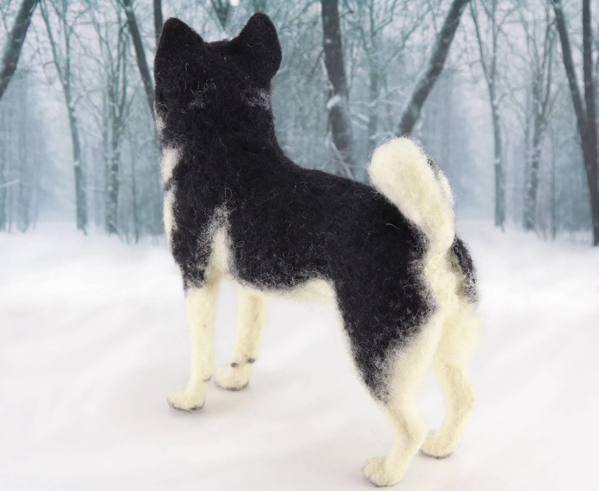 Hunter The Husky  | Needle Felting Kit