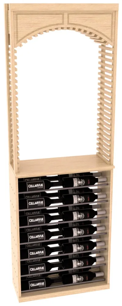 InstaCellar - 26" Cellar Arch / Horizontal Display Combo - Gunmetal Rods