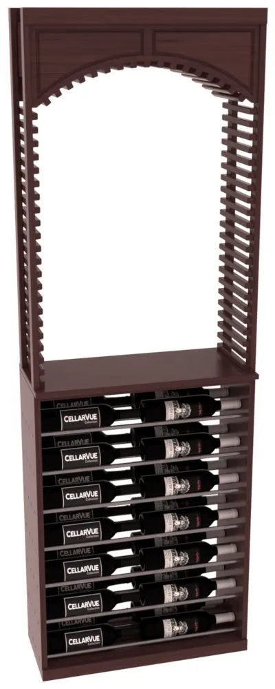 InstaCellar - 26" Cellar Arch / Horizontal Display Combo - Gunmetal Rods