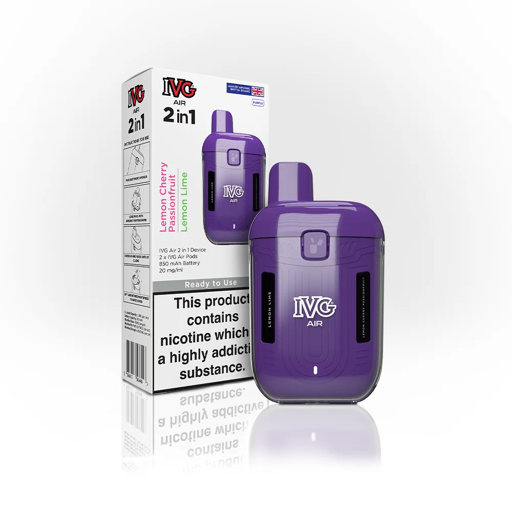 IVG Air 2 In 1 Purple Starter Kit