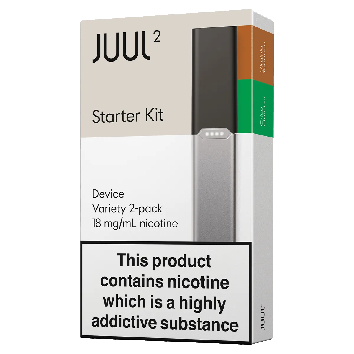 JUUL2 Starter Kit With 2 Pods