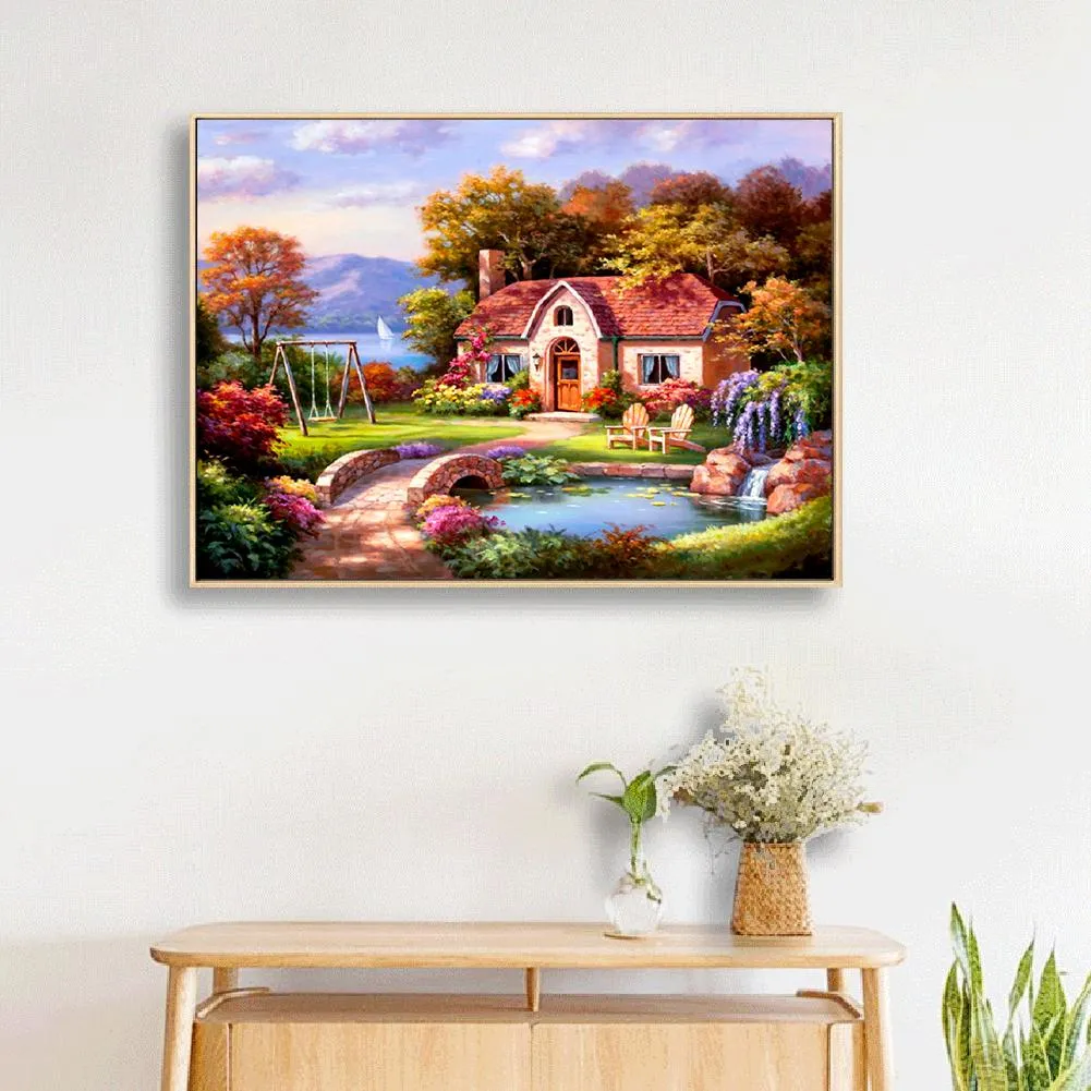 Landscape  - Full Round Diamond - 30x40CM