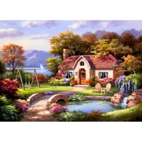 Landscape  - Full Round Diamond - 30x40CM