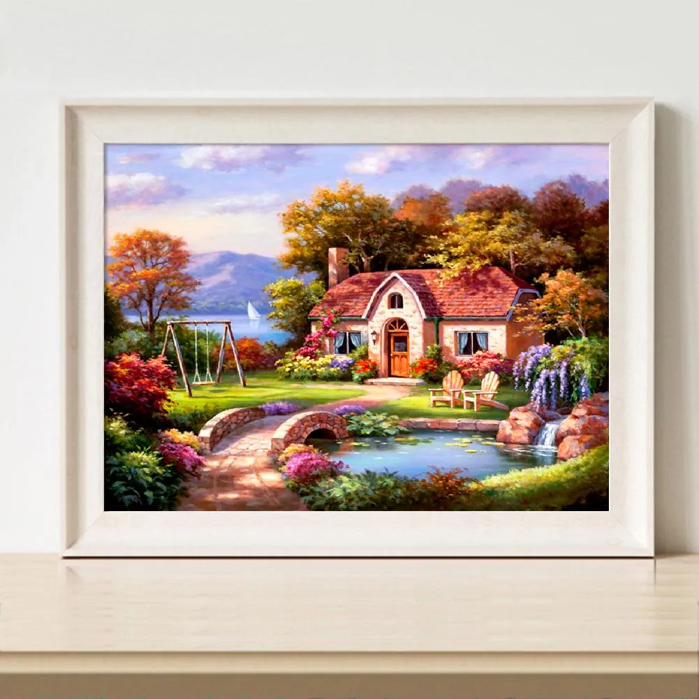 Landscape  - Full Round Diamond - 30x40CM