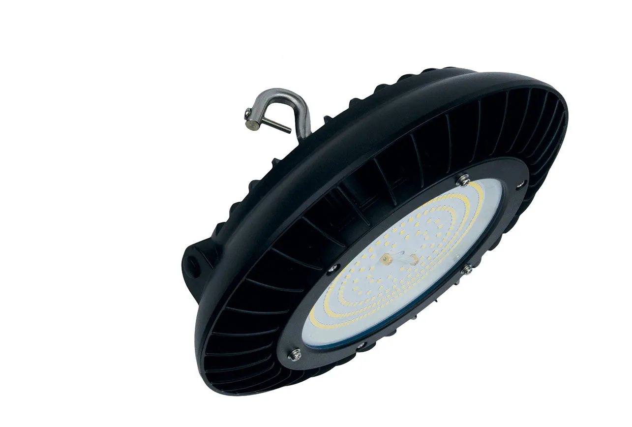 LED Round High Bay Luminaire – 10.8″, 80W, 40K