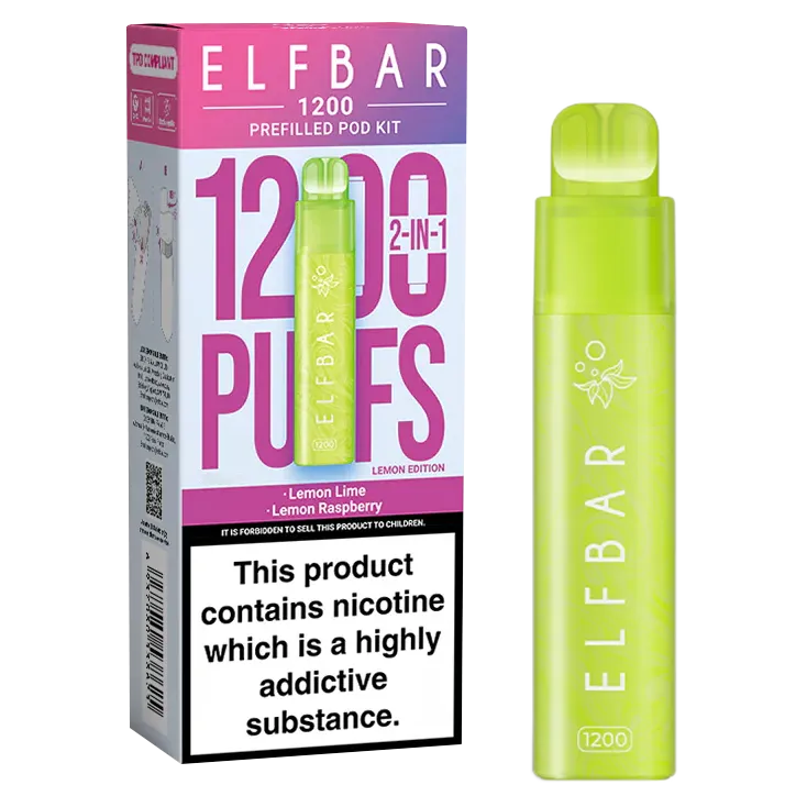 Lemon Edition Elfbar 1200 Pod Kit