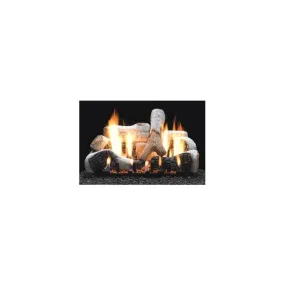 LS18B2/LS24B2/LS30B2 Birch Ceramic Fiber Log Set