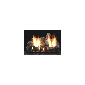 LS18C2/LS24C2/LS30C2/LS16C Charred Oak Ceramic Fiber Log Set