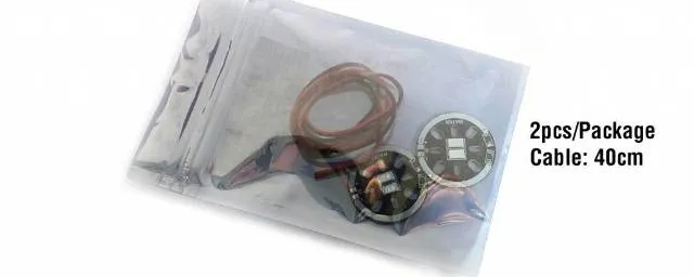 Matek Systems LED CIRCLE X2/5V MOTOR MOUNT LEDX2-5XB Blue LEDX2-5B