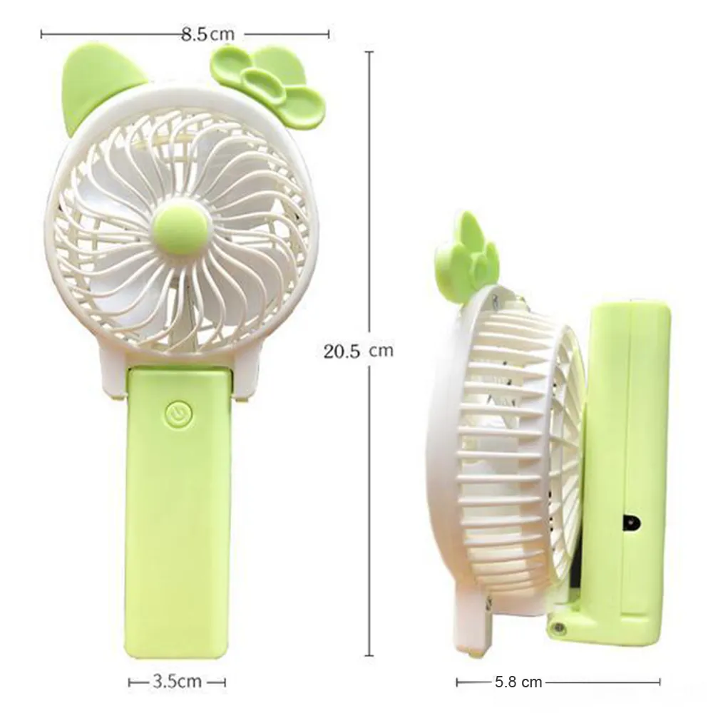 Mini Rabbit Folding USB Charging Fan