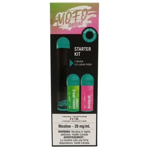 Mofo Reload Starter Kit 5000 Puffs - All Flavours - (Pod Disposable) 14mL