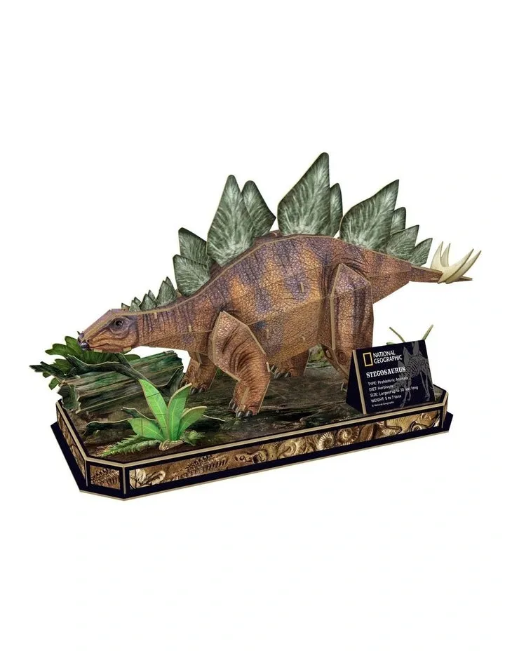 National Geographic 3D Stegosaurus Model Kit