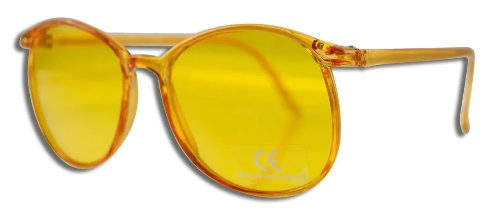 Natural Eyes MRH International-Color Therapy Glasses Yellow 1 Pair Pack