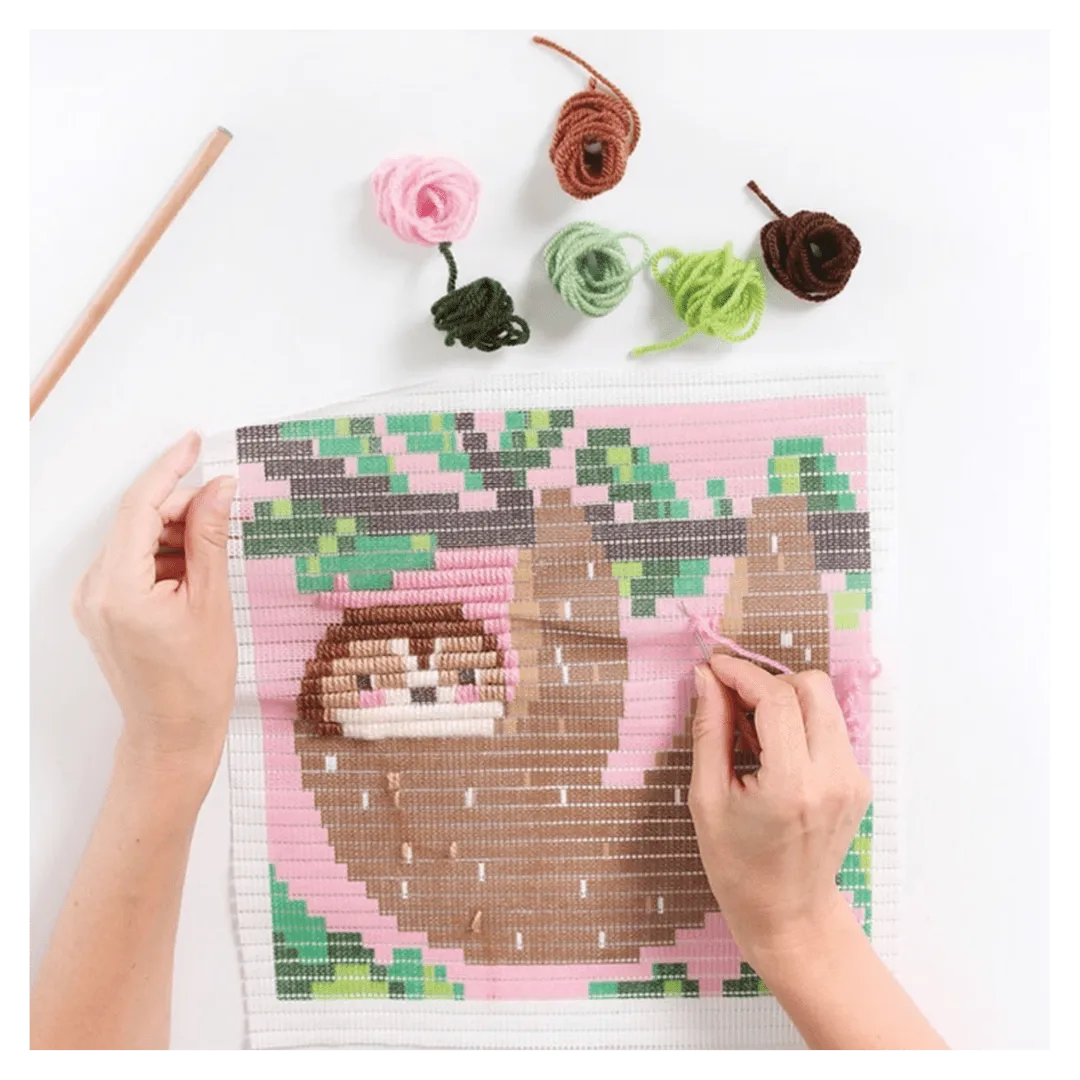 Needlepoint Kit - Sloth