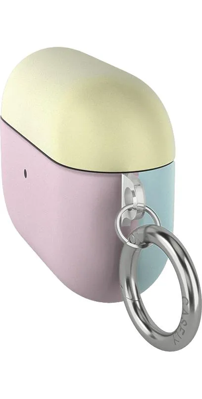 Neon Blue, Pink & Yellow | Colorblock AirPods Case