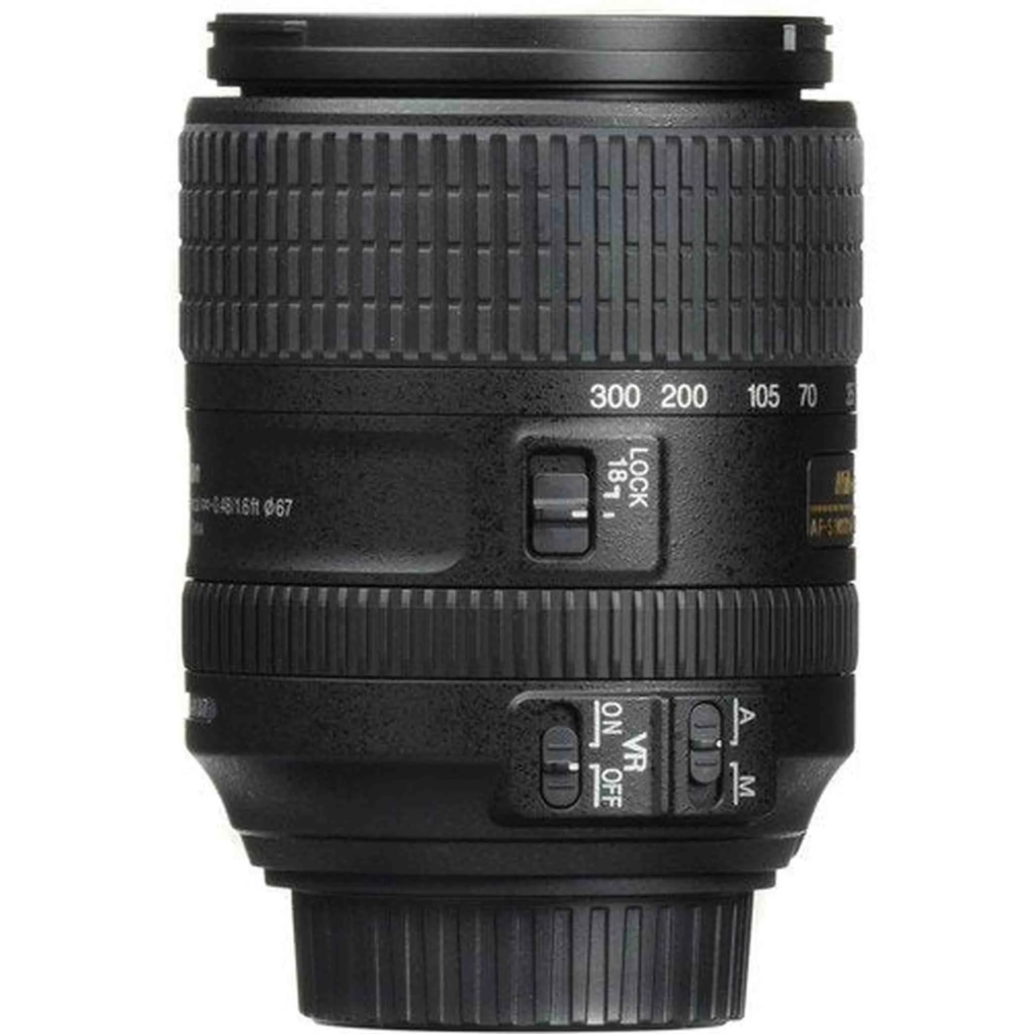 NIKON 18-300MM F/3.5-6.3G ED AF-S DX VR Lens with Sandisk 64 GB Memory Card, Deluxe Backpack for Camera   Video Bundle