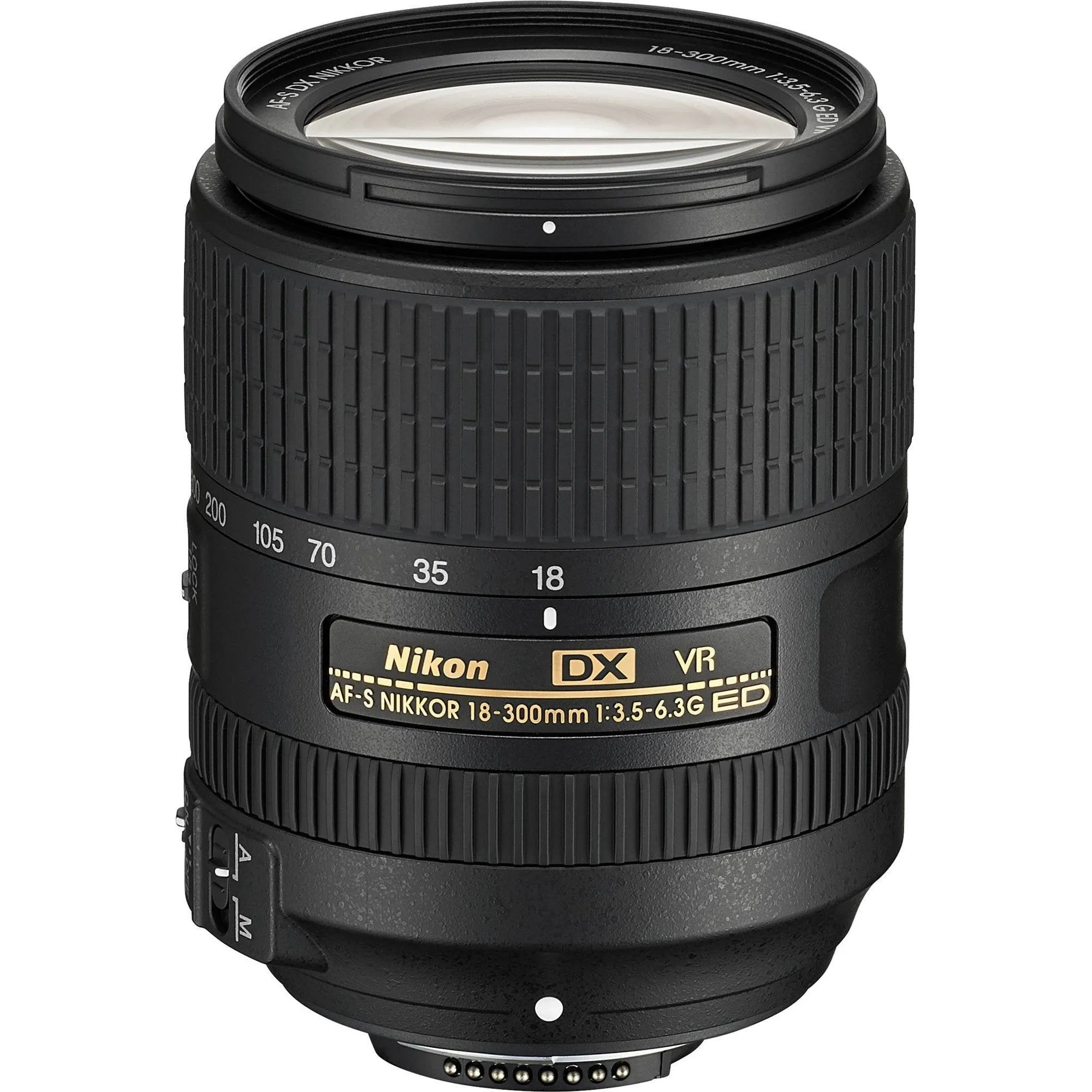Nikon AF-S DX VR Nikkor 18-300MM Lens (Intl Model)   3pcs UV Lens Filter Kit   Cleaning Kit