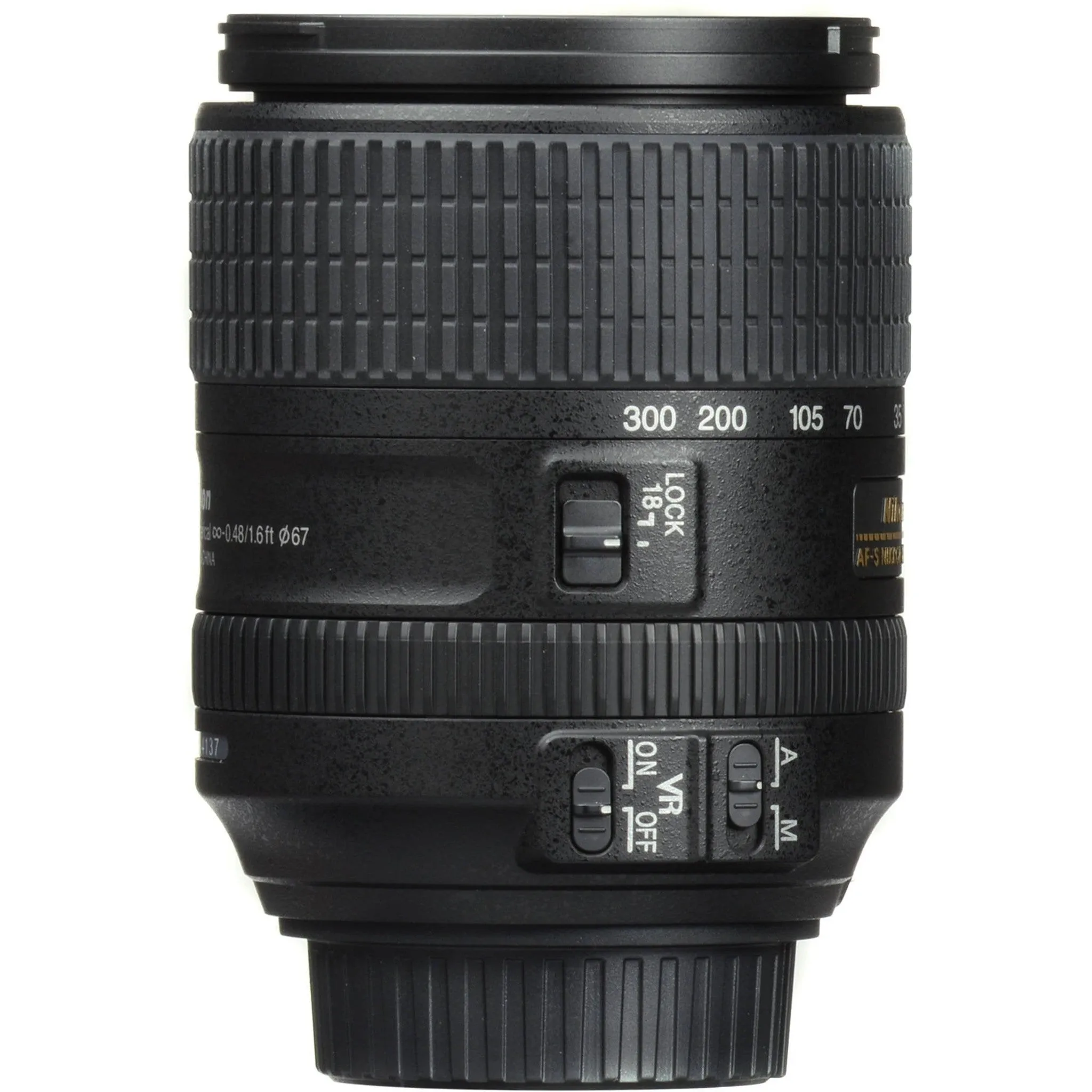 Nikon AF-S DX VR Nikkor 18-300MM Lens (Intl Model)   3pcs UV Lens Filter Kit   Cleaning Kit