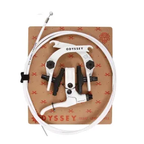 Odyssey Evo 2.5 White Bicycle Brake Kit