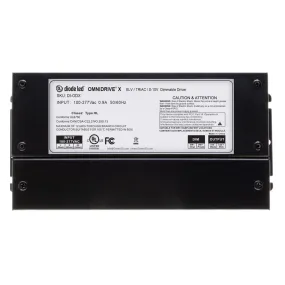 OMNIDRIVE X 200 Watts, 24VDC LED Driver, ELV, Triac and 0-10V Dimming, 120-277V