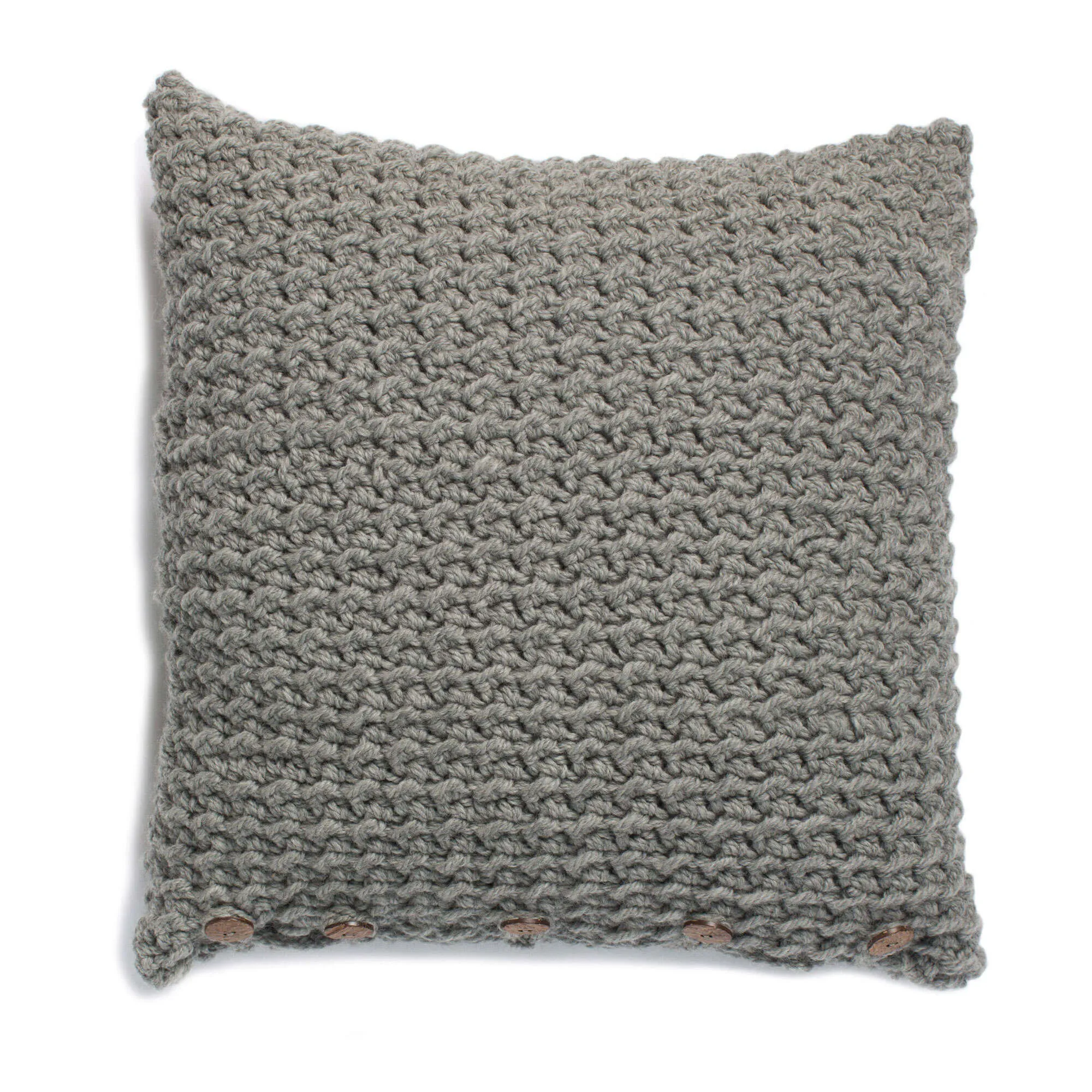 Patons Crochet Crunch Stitch Pillow